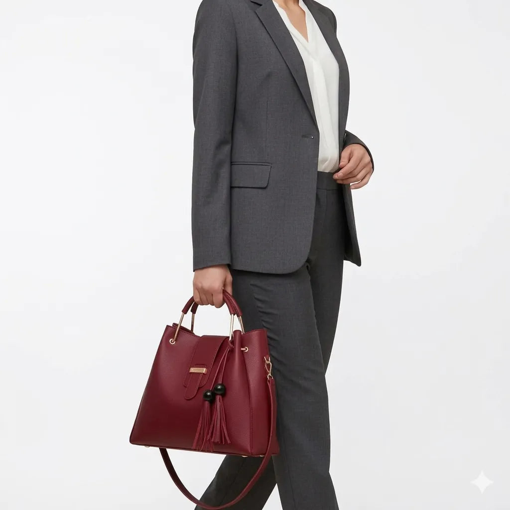 Women’s Handbag 3-Pieces Set (B4U-1016)