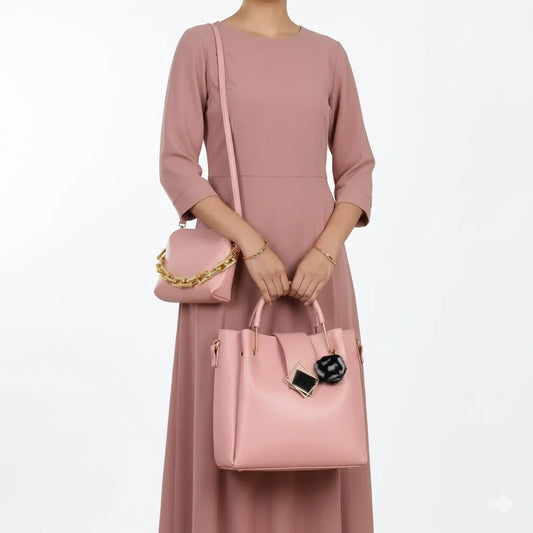 Women's Handbag 5-Pieces Set (B4U-1017)