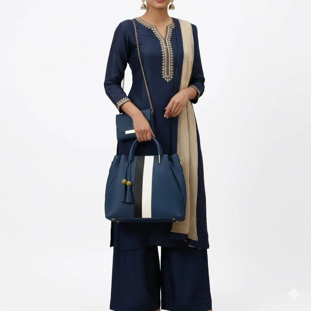 Luxury Women's Handbag 3-Pieces Set (HSB-1009)