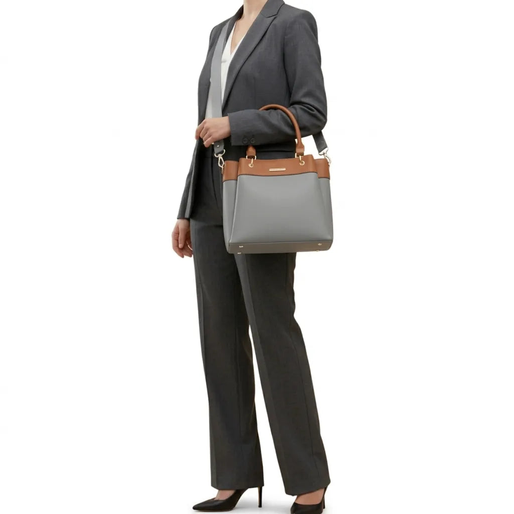 Women’s Luxury Handbag with Shoulder Strap (HSB-1004)