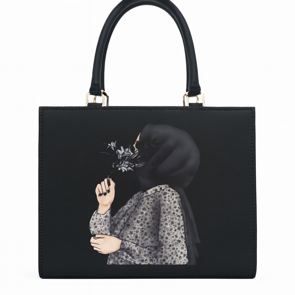 Aurelia Luxe Structured Tote – Classic Brown