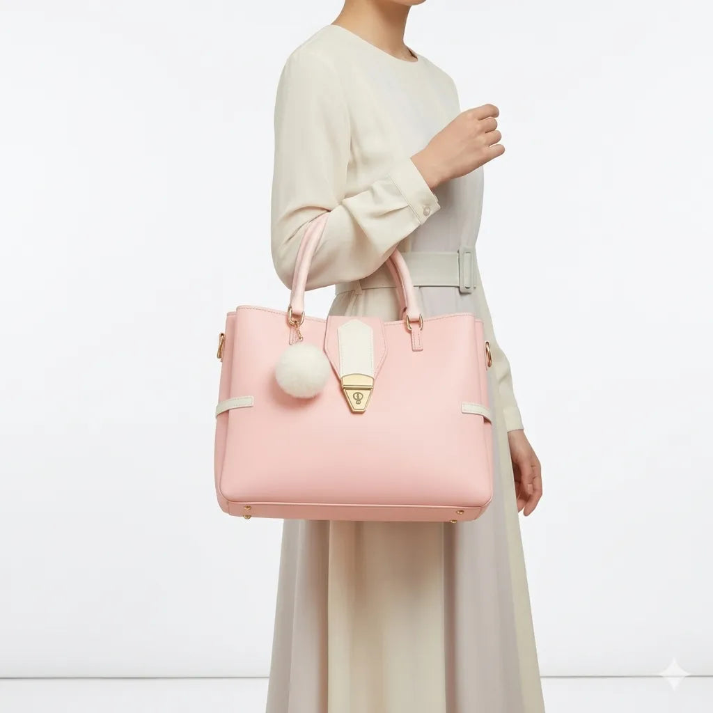 Luxury Women’s Handbag & Wallet (HSB-1013)