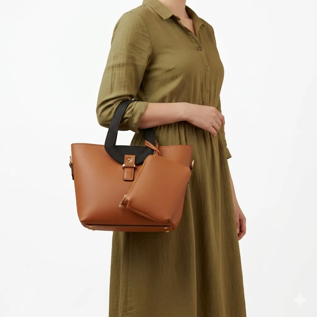 Women's Elegent Tote Bag (B4U-1014)