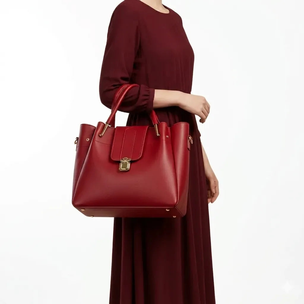 Luxury Women’s Handbag 3-Pieces Set (HSB-1016)