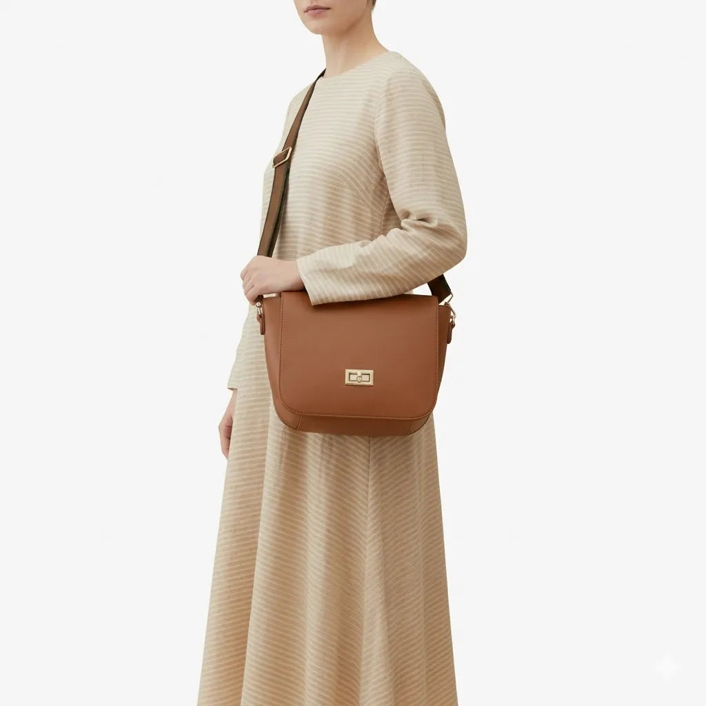 Classic Crossbody Bag with Strap (B4U-1005)