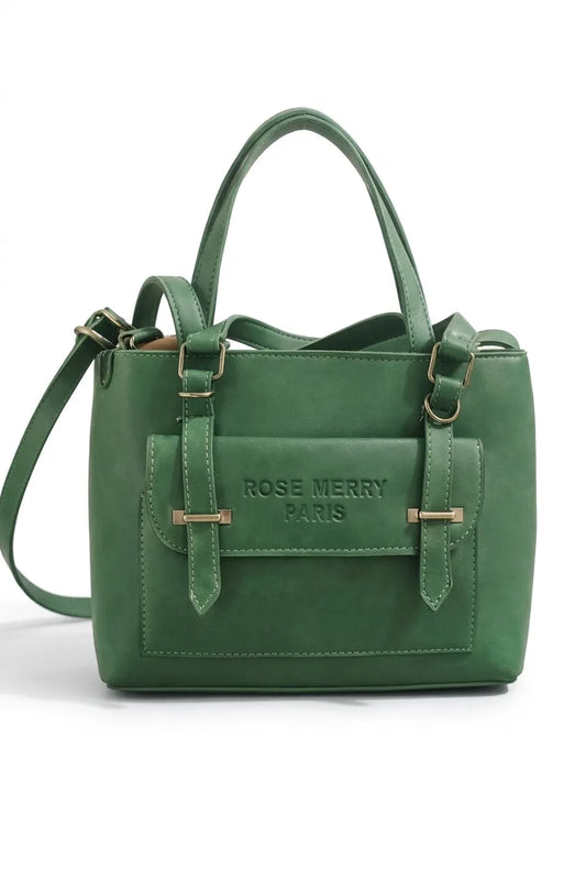 Aurelia Luxe Structured Tote – Classic Brown