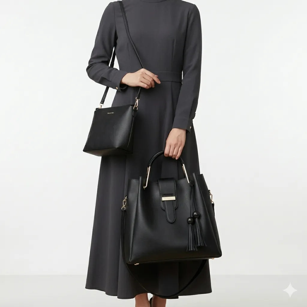 Women’s Handbag 3-Pieces Set (B4U-1016)