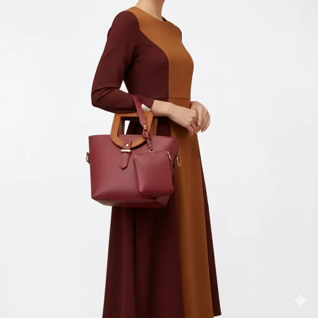 Women's Elegent Tote Bag (B4U-1014)