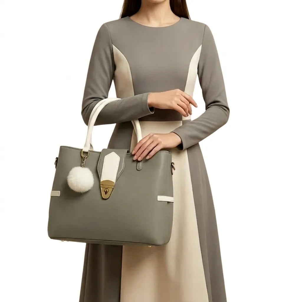Luxury Women’s Handbag & Wallet (HSB-1013)