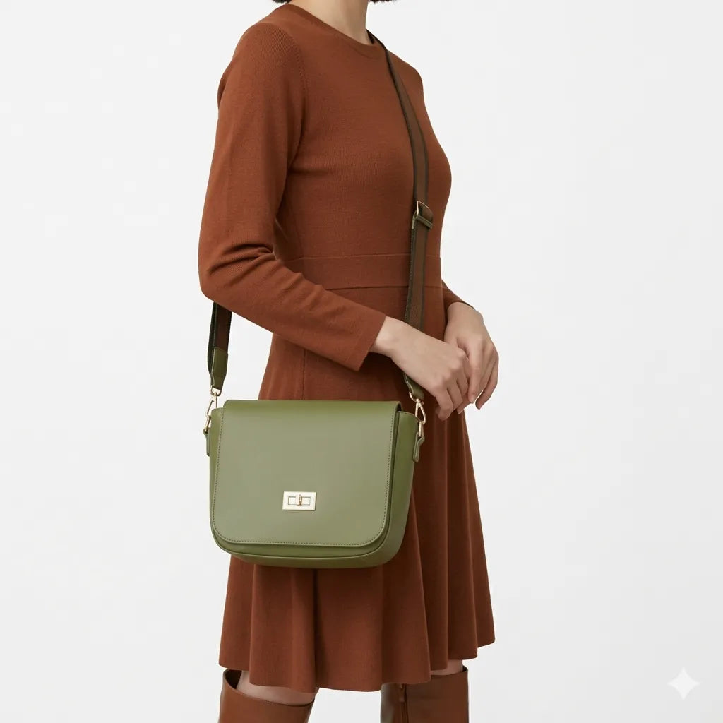 Classic Crossbody Bag with Strap (B4U-1005)