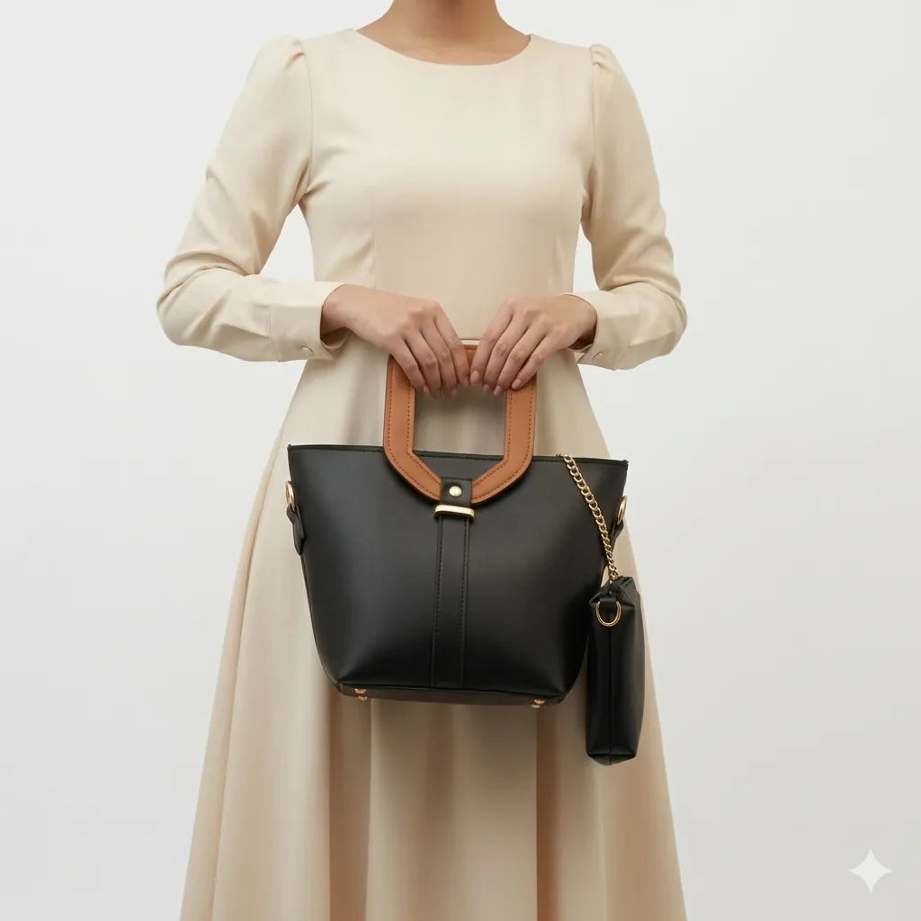 Women's Elegent Tote Bag (B4U-1014)