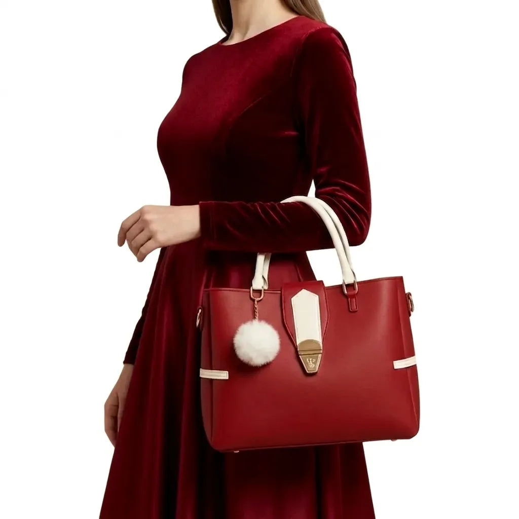 Luxury Women’s Handbag & Wallet (HSB-1013)