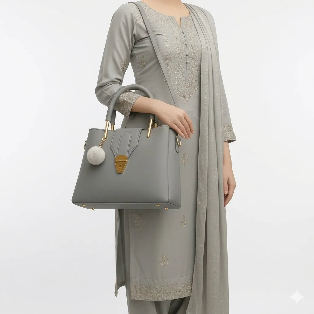 Women’s Luxury Handbag 5-Pieces Set (HSB-1010)