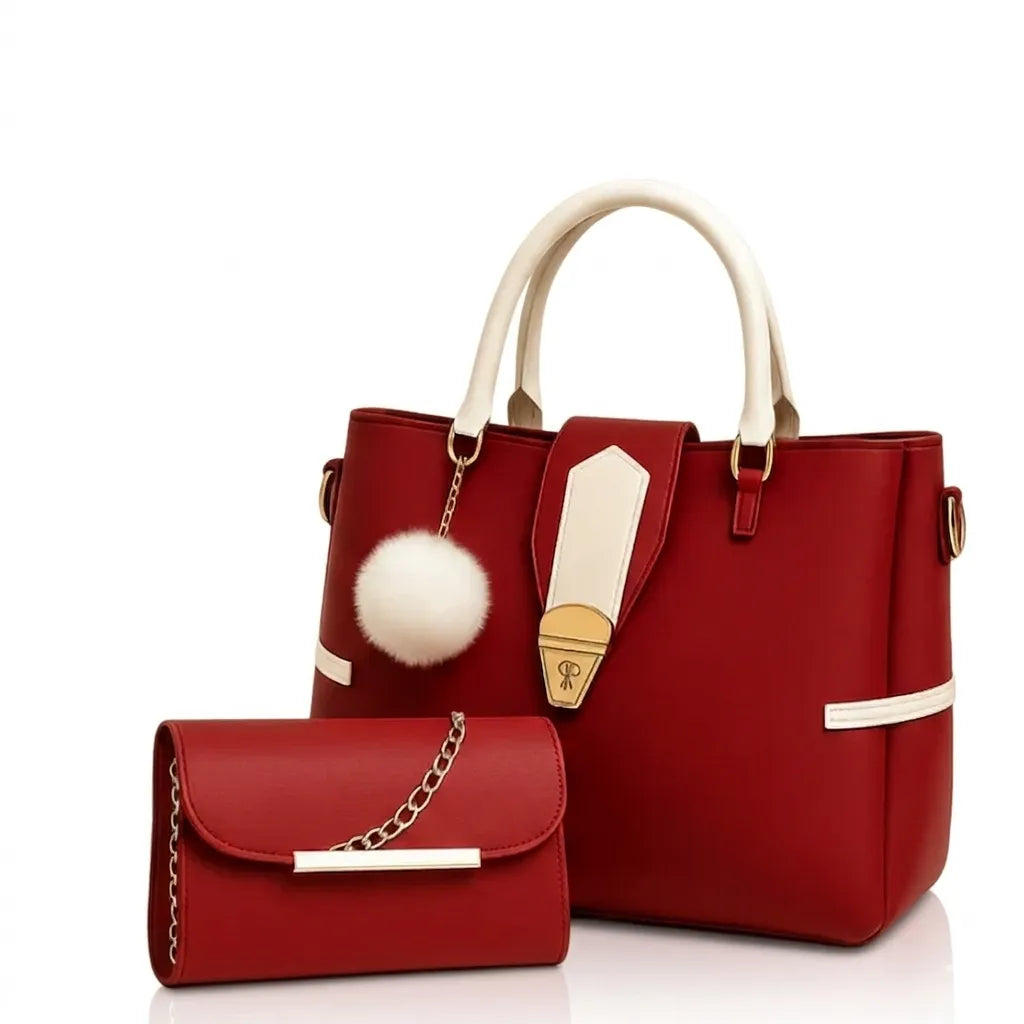 Luxury Women’s Handbag & Wallet (HSB-1013)
