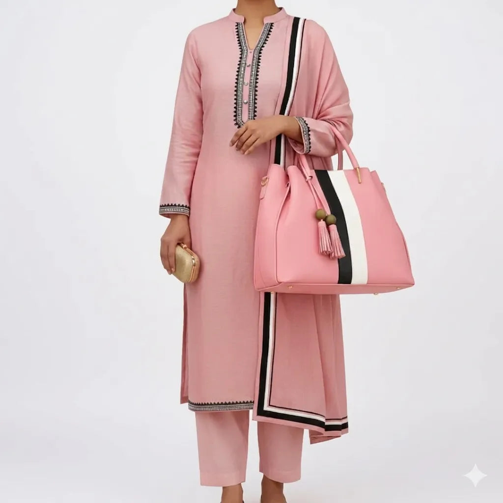 Luxury Women's Handbag 3-Pieces Set (HSB-1009)