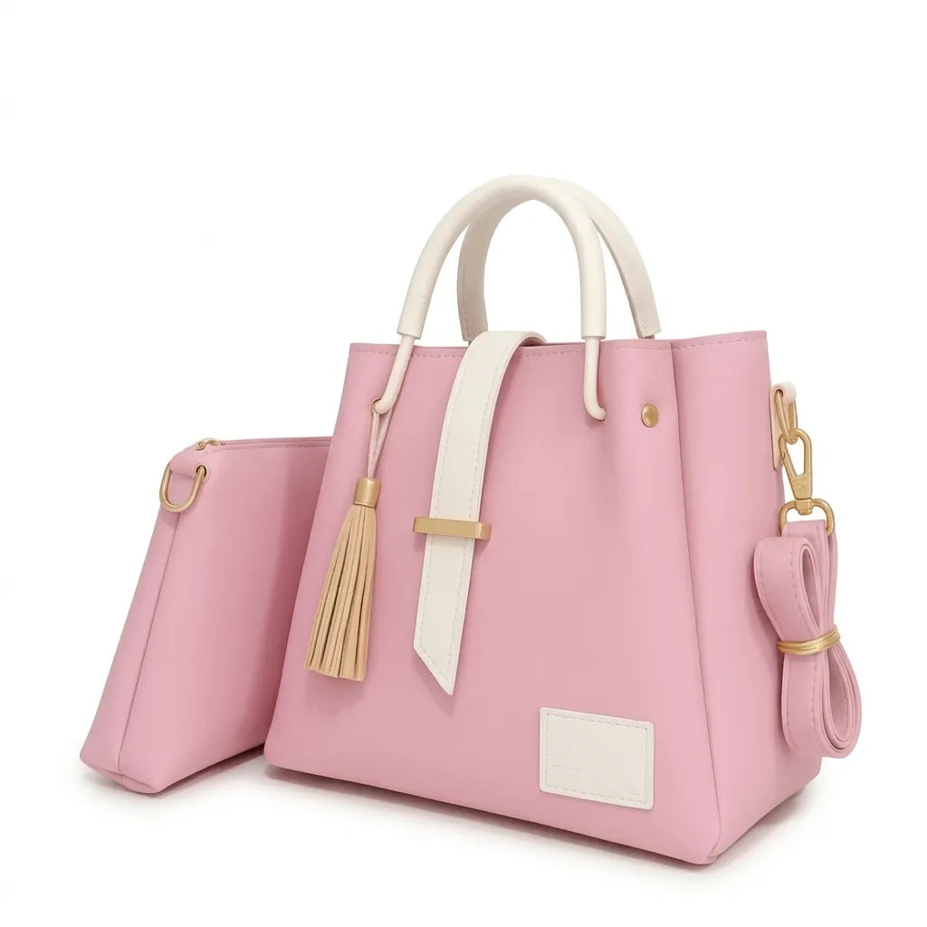 Luxury Women’s Tote Bag with Long Strap (HSB-1017)