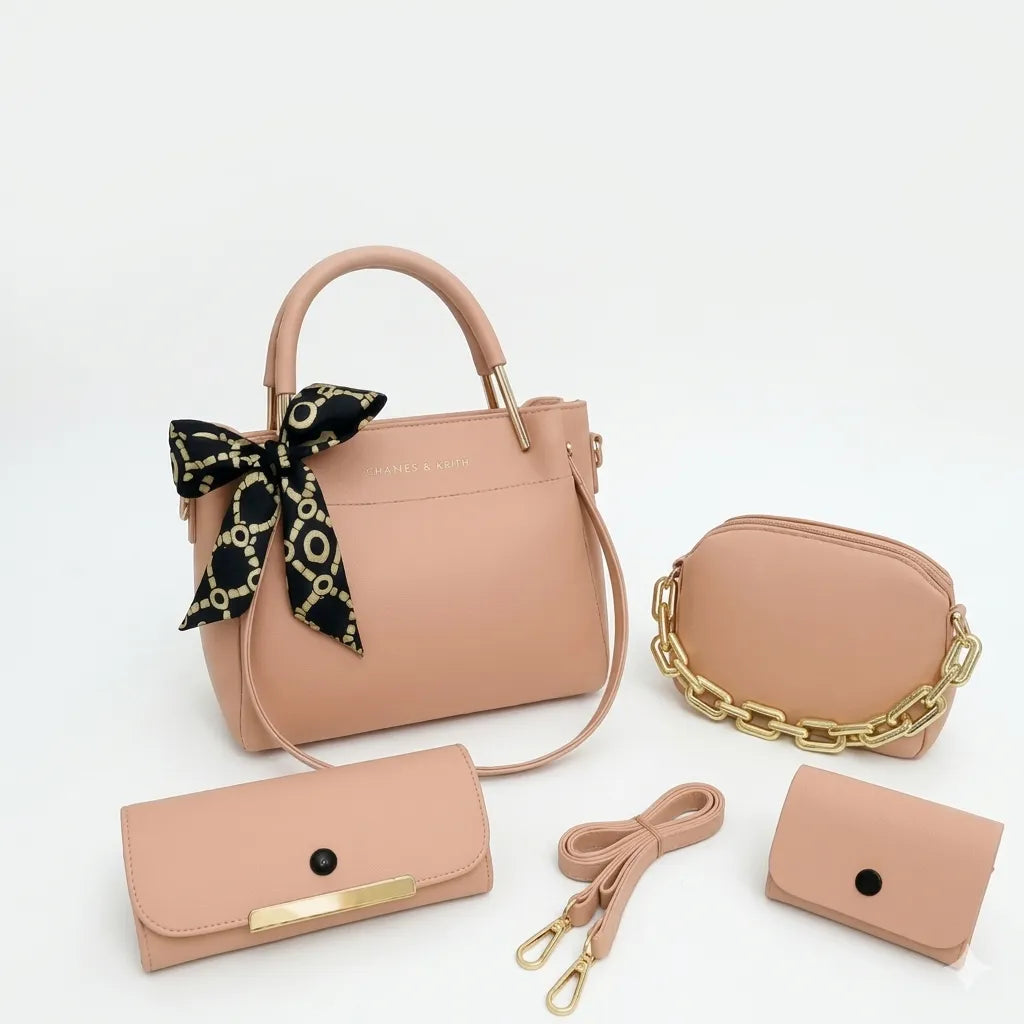 Luxury Women’s Handbag 5-Piece Set (HSB-1012)