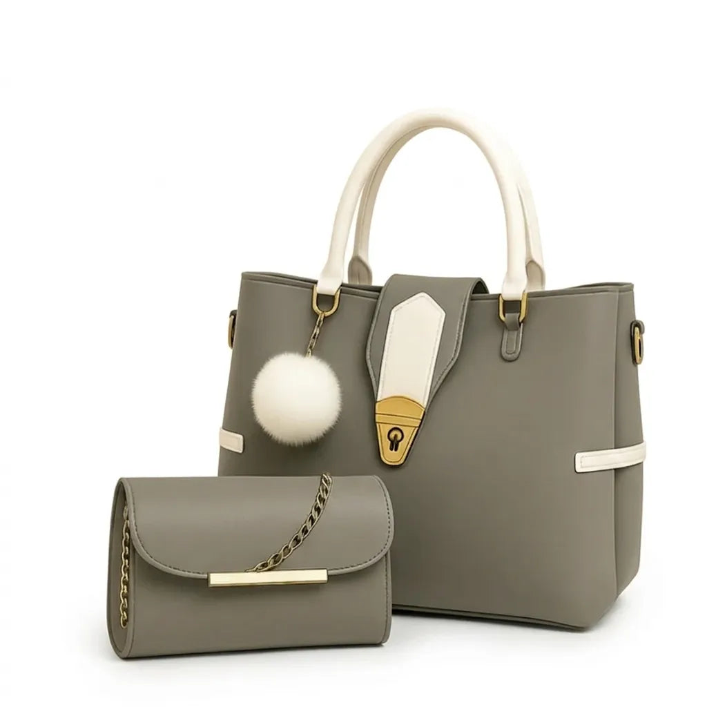 Luxury Women’s Handbag & Wallet (HSB-1013)