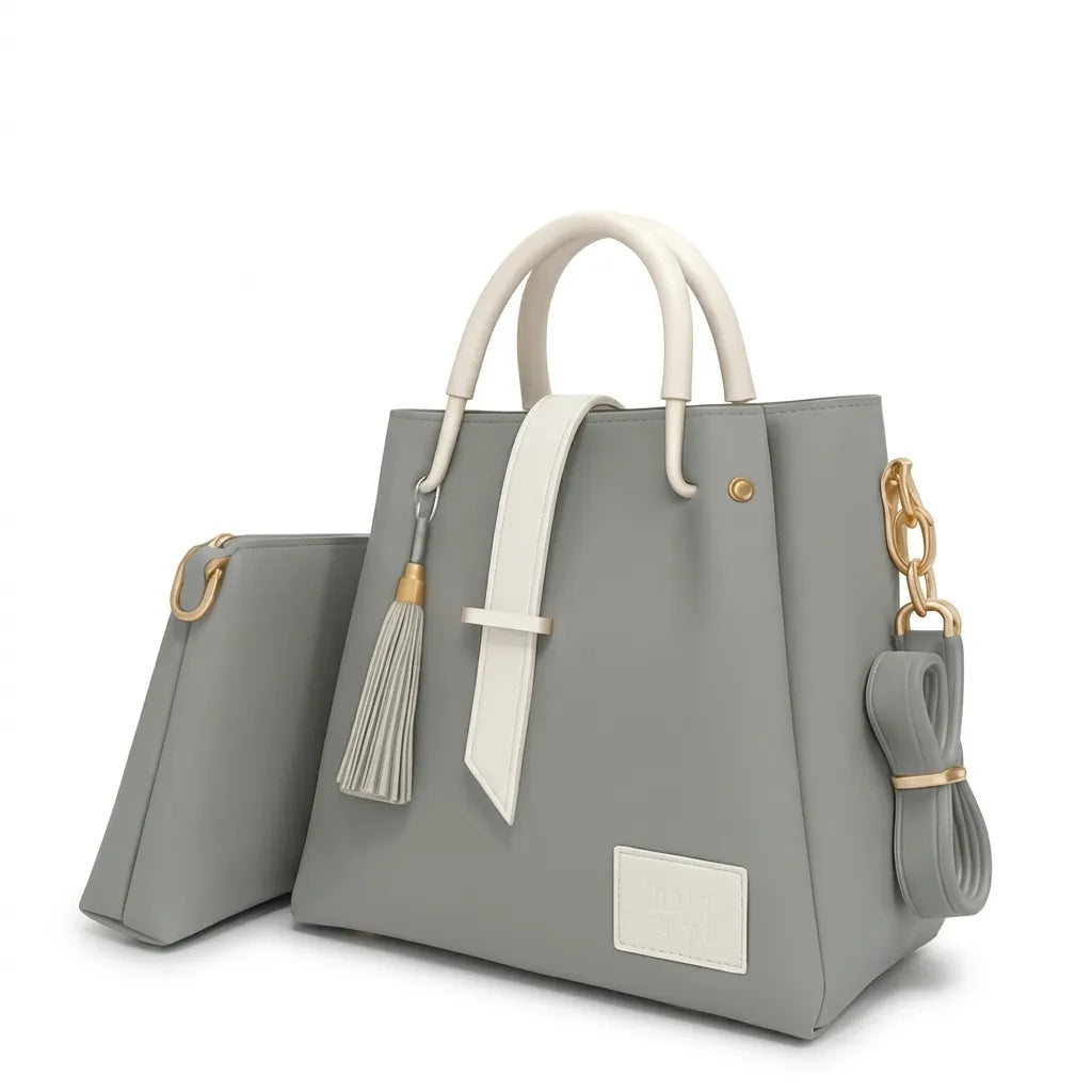 Luxury Women’s Tote Bag with Long Strap (HSB-1017)