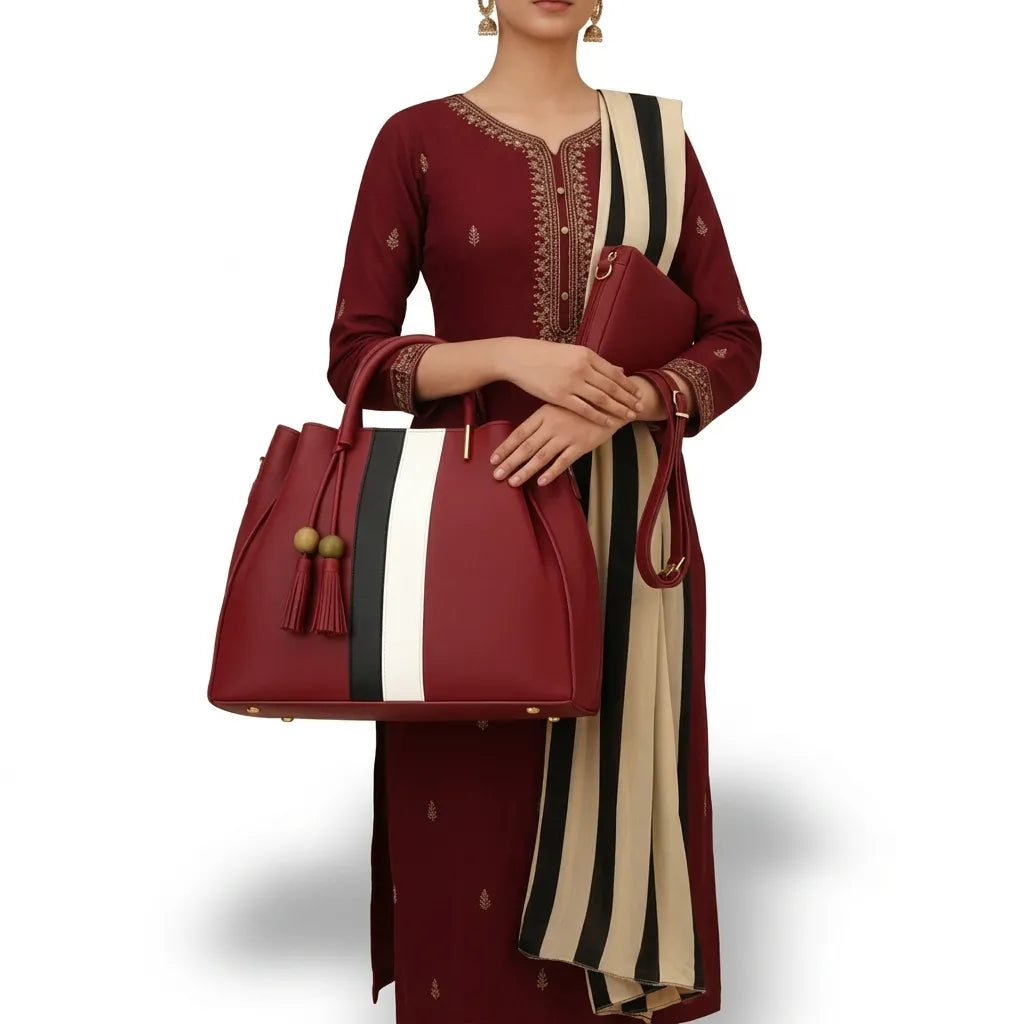 Luxury Women's Handbag 3-Pieces Set (HSB-1009)