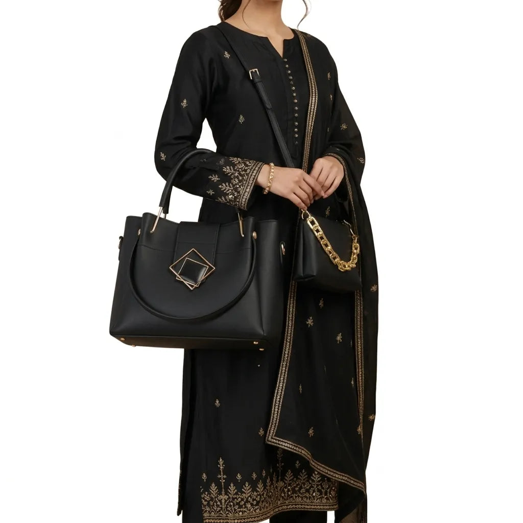 Women’s Luxury Handbag 5-Pieces Set (HSB-1006)