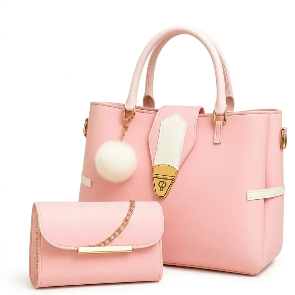Luxury Women’s Handbag & Wallet (HSB-1013)