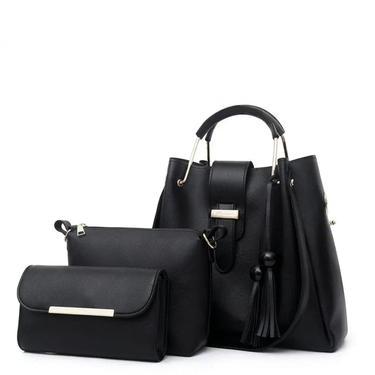 Women’s Handbag 3-Pieces Set (B4U-1016)