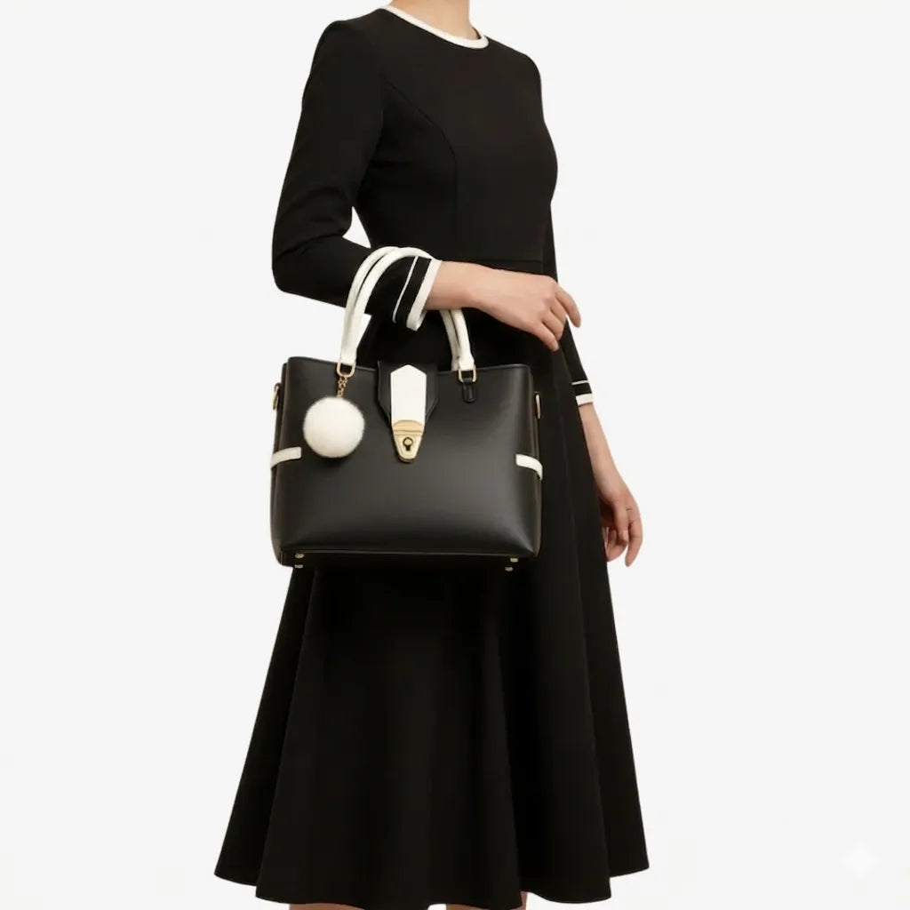 Luxury Women’s Handbag & Wallet (HSB-1013)