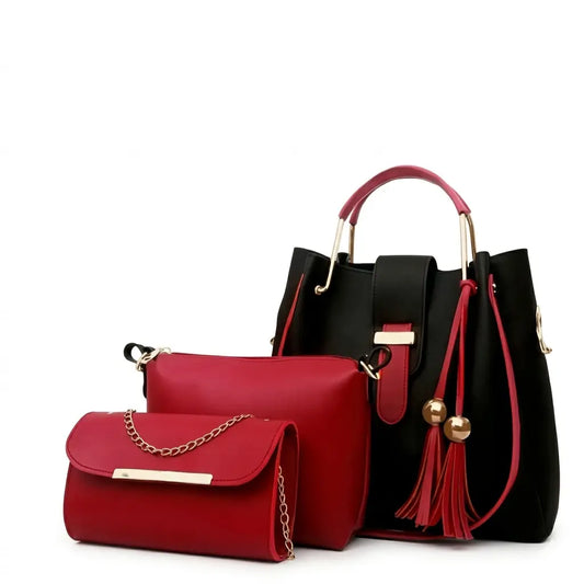 Luxury Women’s Handbag 3-Piece Set (HSB-1003)