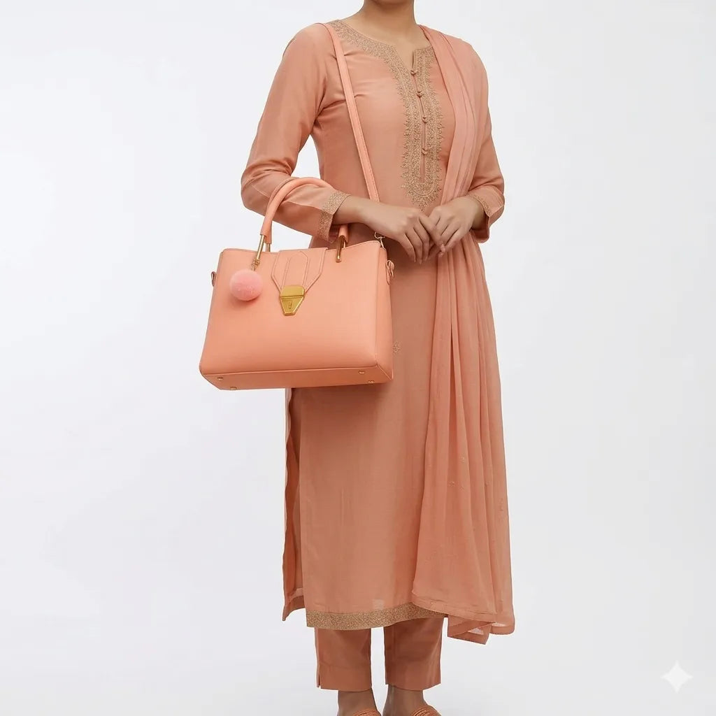 Women’s Luxury Handbag 5-Pieces Set (HSB-1010)